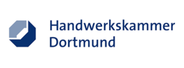 Blaues Logo der Handwerkskammer Dortmund