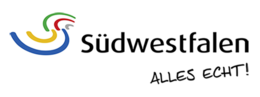 Logo der Region Südwestfalen mit dem Claim "Alles echt!"