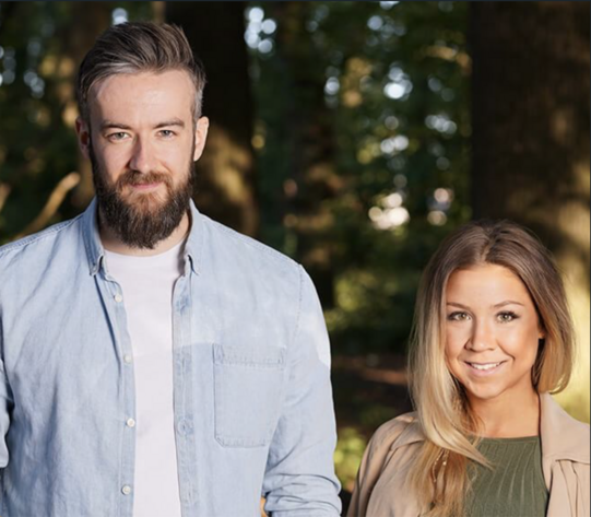 Das Gründerteam Robin Dören und Jana Baltscheit (v.l.)